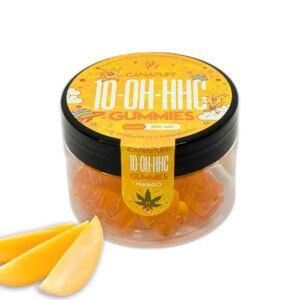 Bonbons gélifiés CanaPuff 10-OH à la mangue