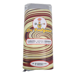 Barre chocolatée Dr. Feelgood – Caramel Café Croquant