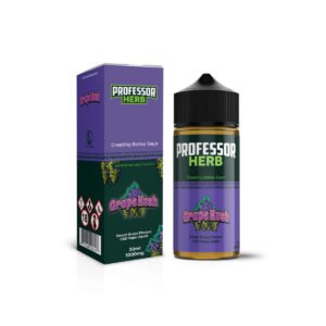 Liquide de vapotage CBD Professor Herb 1000 mg Grape Kush