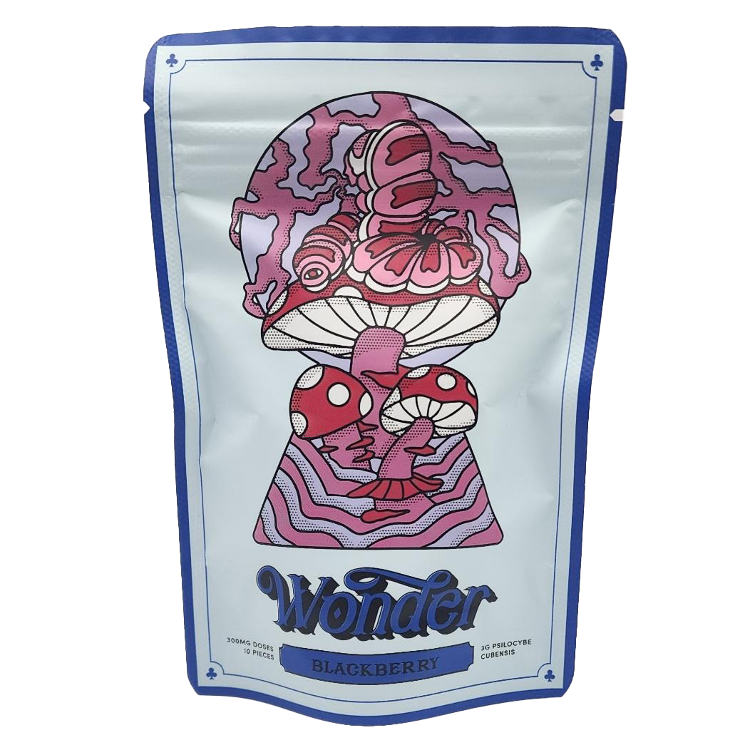 Merveille – Gommes à la psilocybine et à la mûre