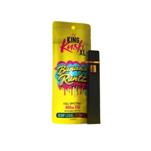 Stylo vaporisateur de CBD Banana Runtz XL 800 mg, 1 ml