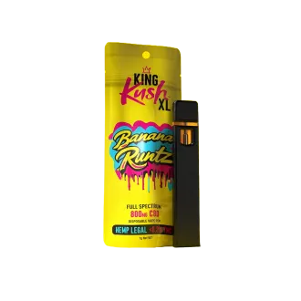 Stylo vaporisateur de CBD Banana Runtz XL 800 mg, 1 ml