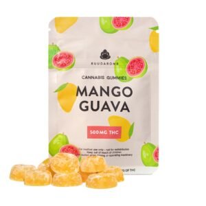 Buudabomb – Bonbons gélifiés à la mangue et à la goyave