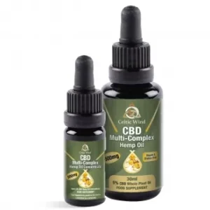 Huile de CBD multi-complexe 5 % (500-1500 mg)