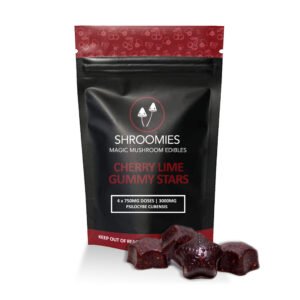 Shroomies – Étoiles gélifiées cerise-citron vert