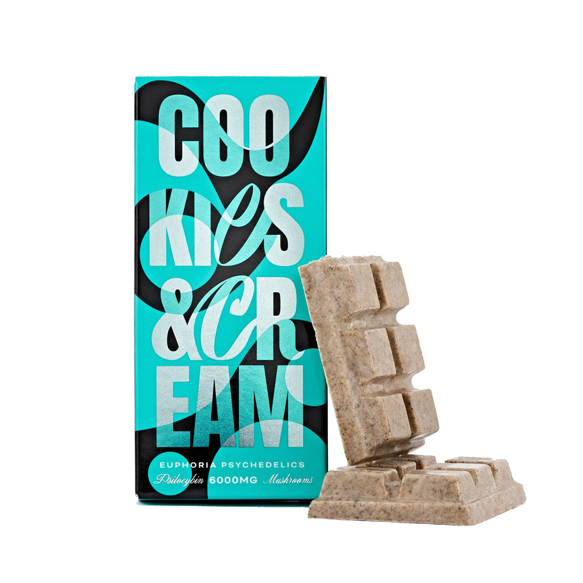 Euphoria Psychedelics – Barre de psilocybine Cookies & Cream