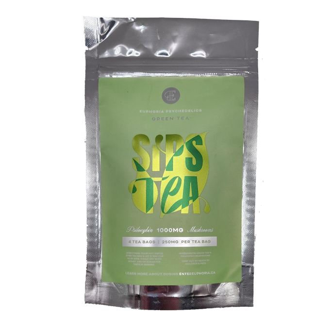 Euphoria Psychedelics – Thé vert à la psilocybine