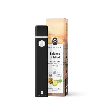 Stylo vaporisateur Balance of Mind CBD, CBG et CBN 1 ml