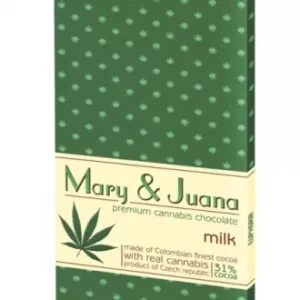 Chocolat au lait premium Mary & Juana 80 g
