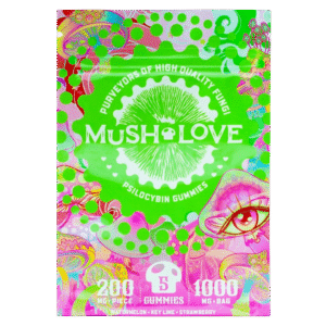 Mush Love – Bonbons gélifiés à la pastèque, au citron vert et à la fraise