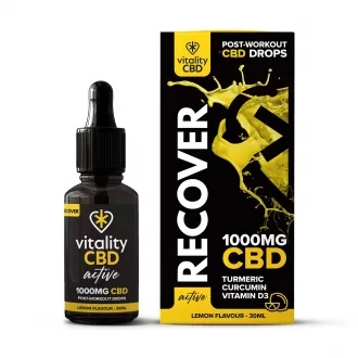 Gouttes de CBD actif pour la récupération 30 ml